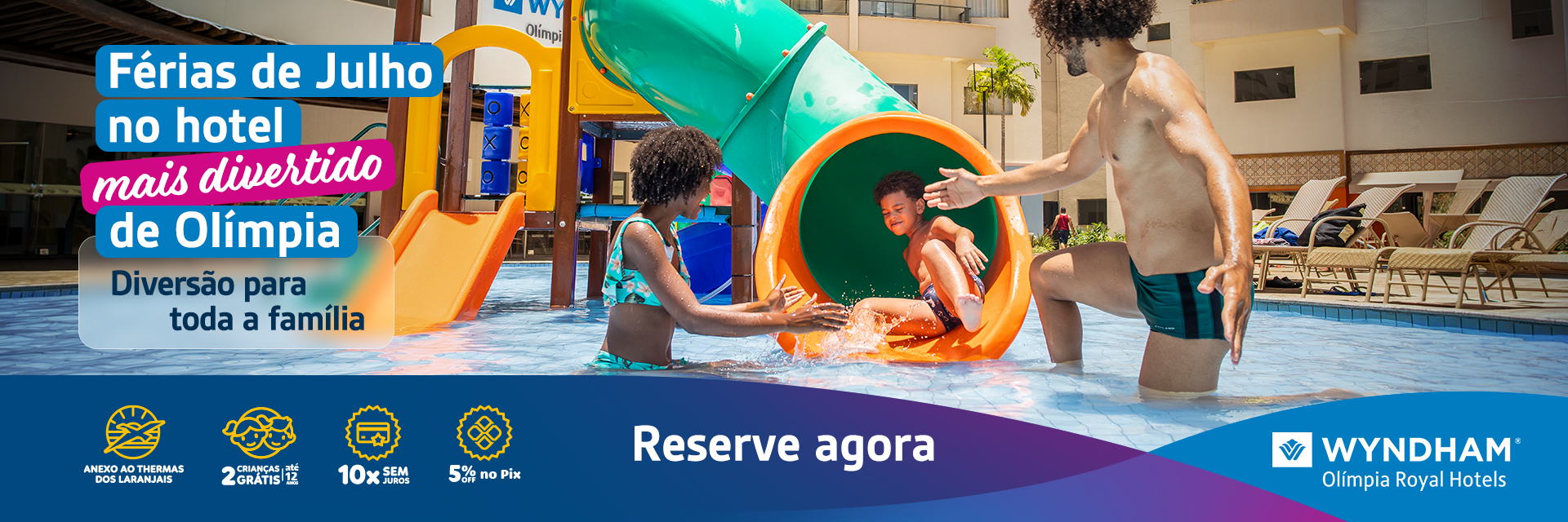 Lê-se "Férias de Julho"