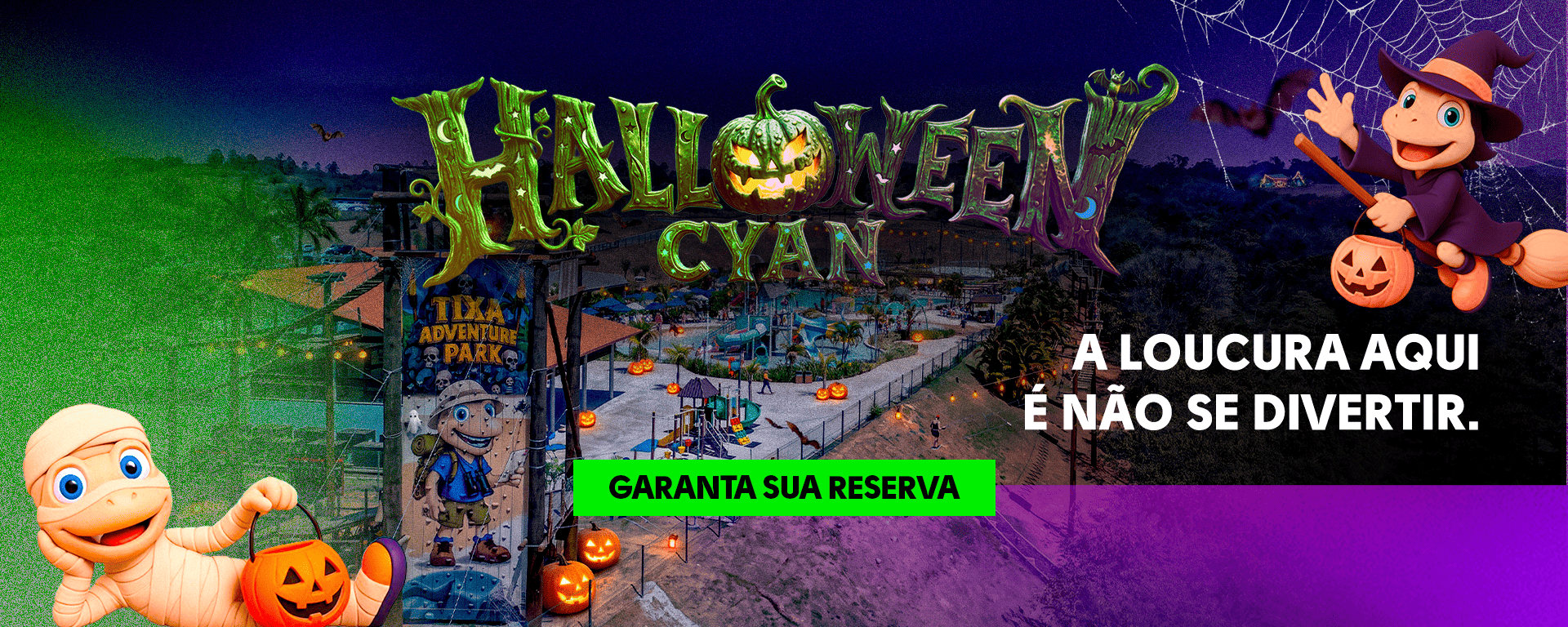 Halloween no Cyan Resort