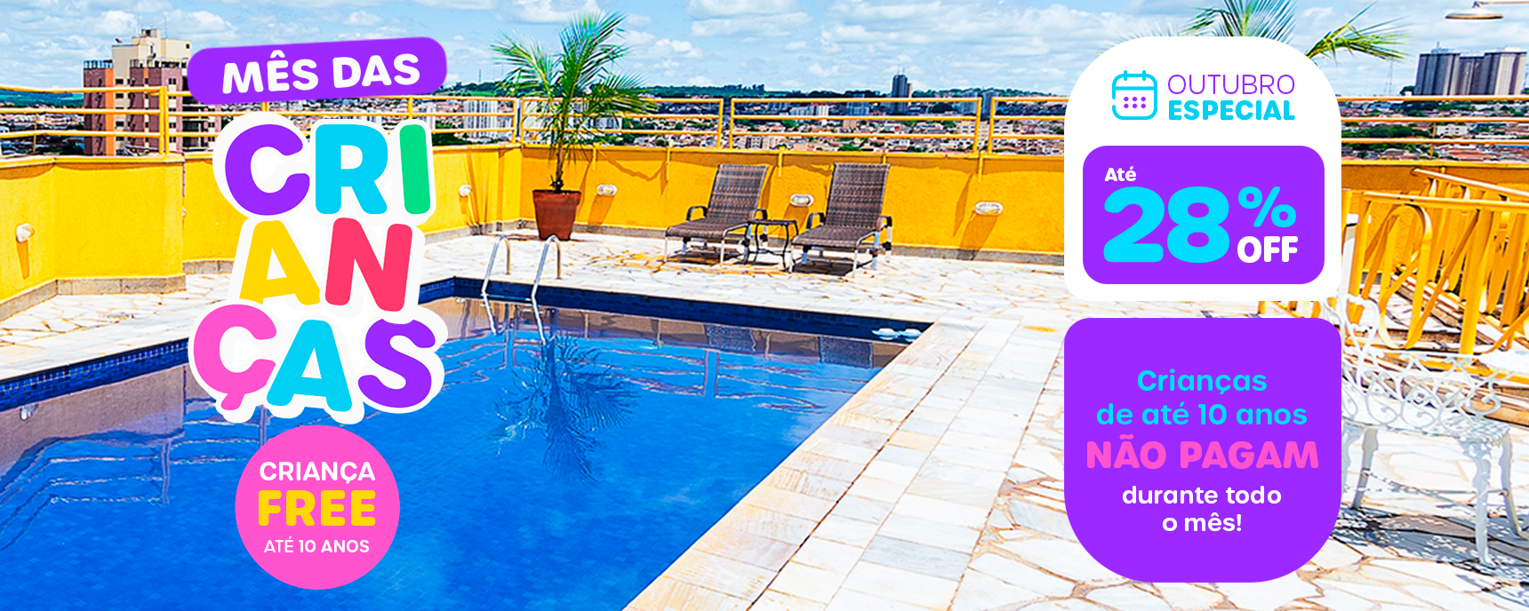 mês das crianças hotel dan inn ribeirão preto