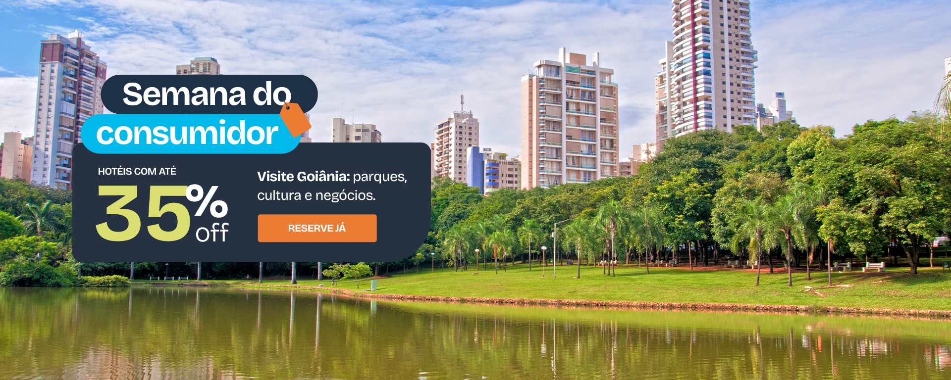Está rolando a Semana do Consumidor Let's Atlantica | Hotéis com até 35% de desconto em Goiania