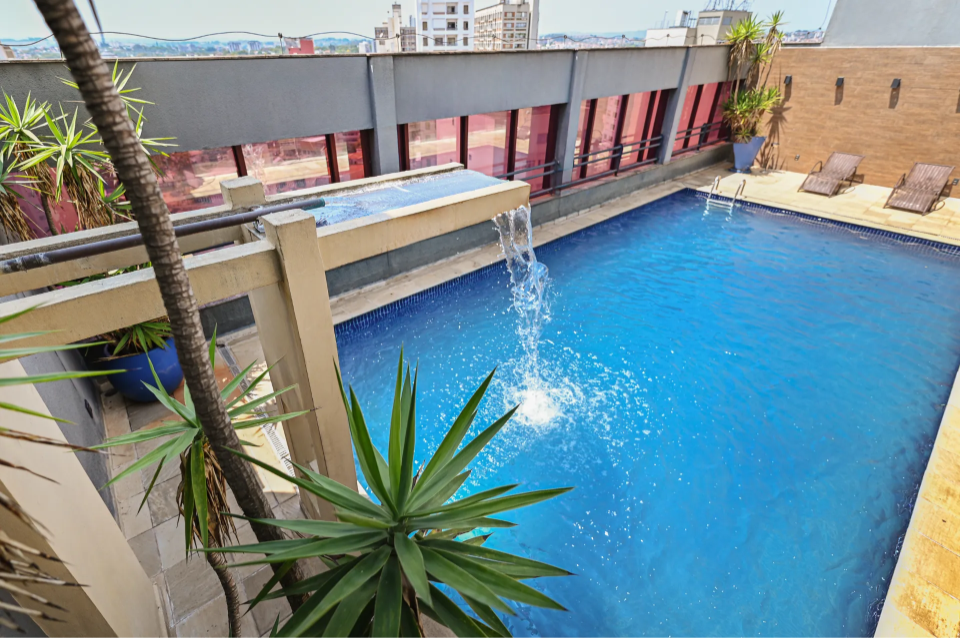 hotel em poços de caldas com piscina