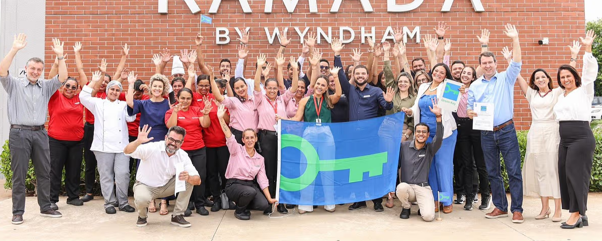 Conquistamos o selo internacional Green Key!
