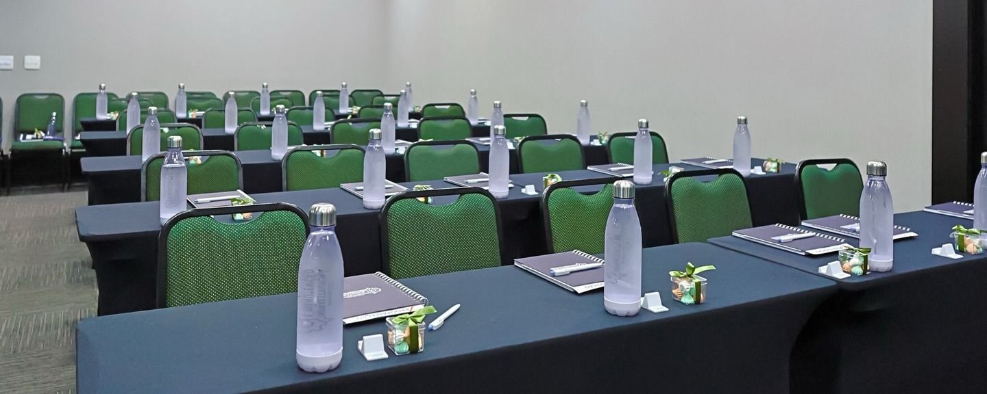 Salas de eventos do Quality Flamboyant Goiânia