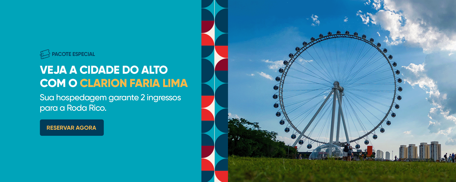 Clarion Faria Lima e Roda Rico