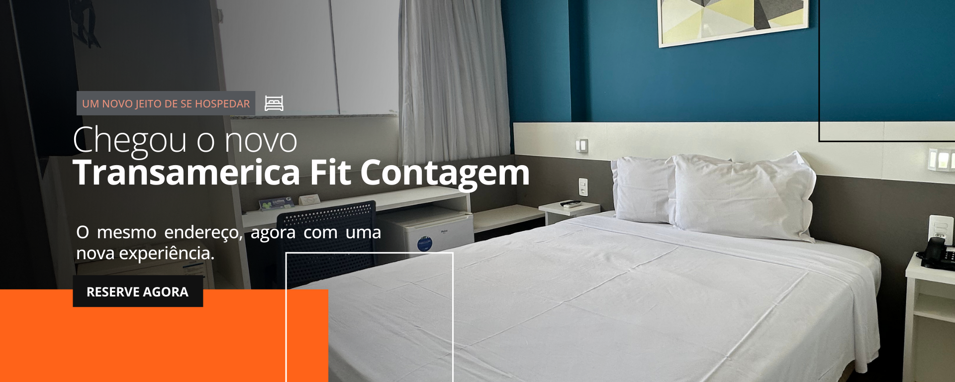 Chegou o hotel Transamerica Fit Contagem