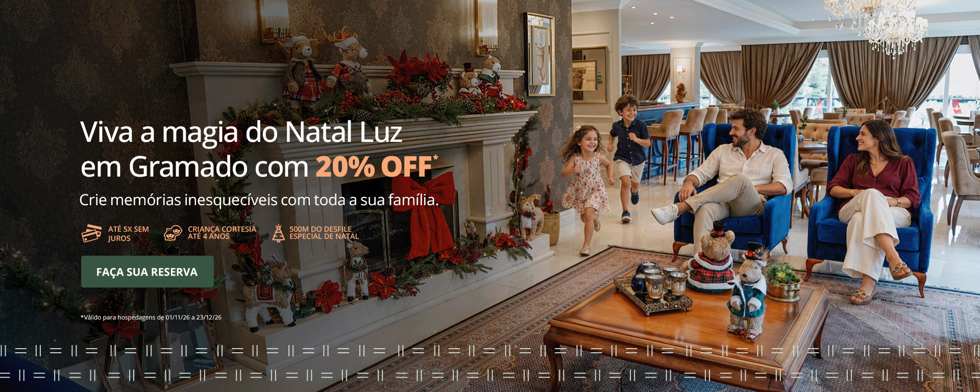 Natal em Gramado com 20%OFF