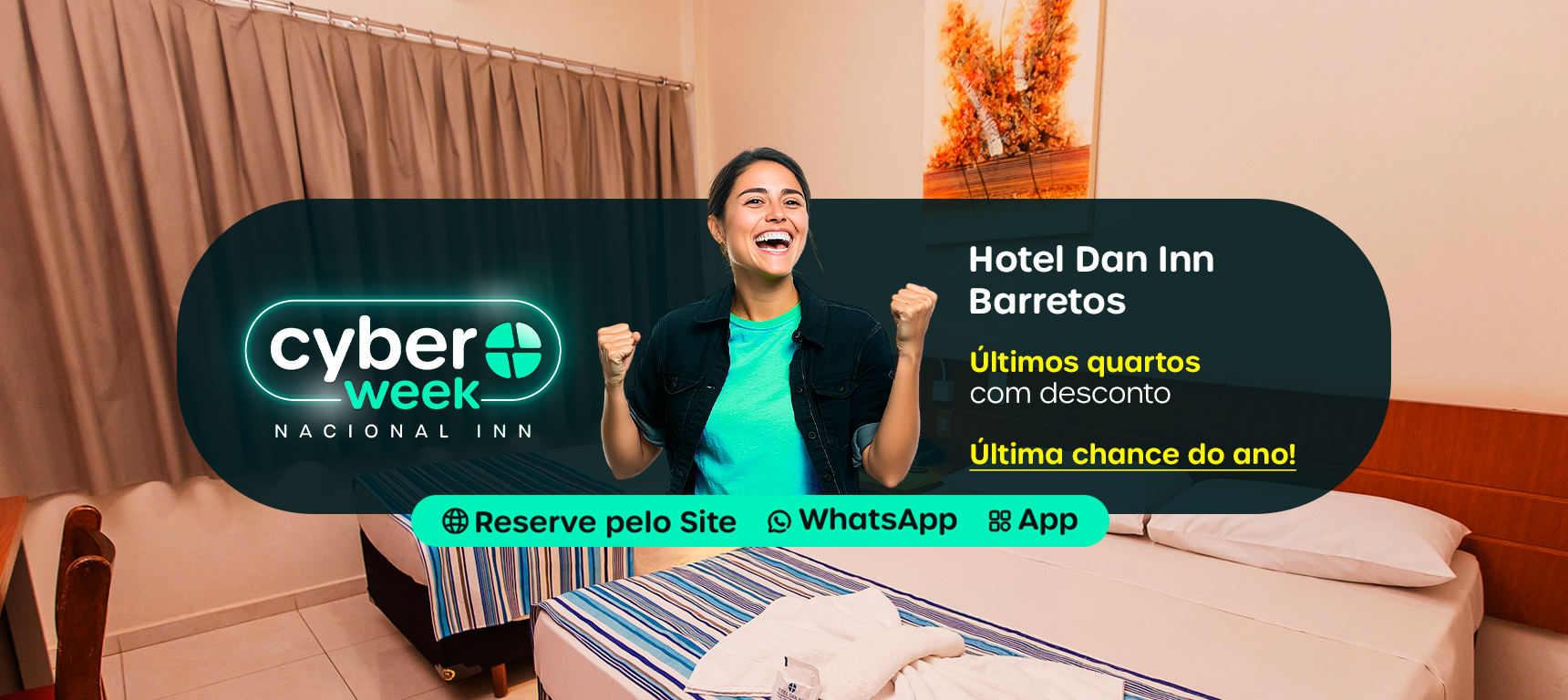 Cyber Week | Hotel Dan Inn Barretos