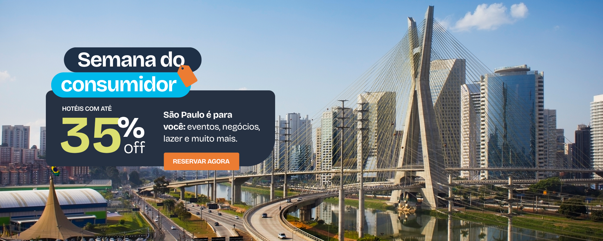 Começou a Semana do Consumidor Let's Atlantica | Hotéis com até 35% de desconto em São Paulo
