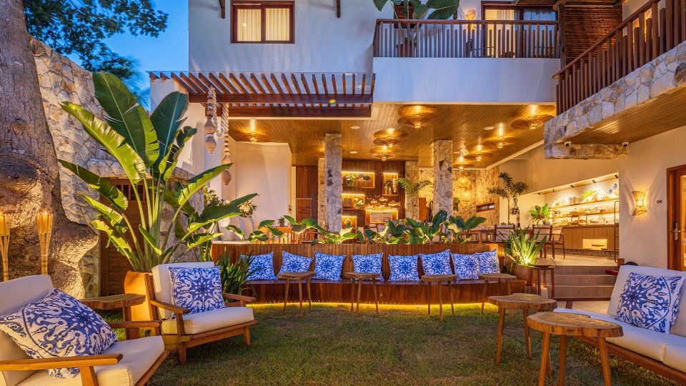Área de lazer Saluz Boutique Hotel