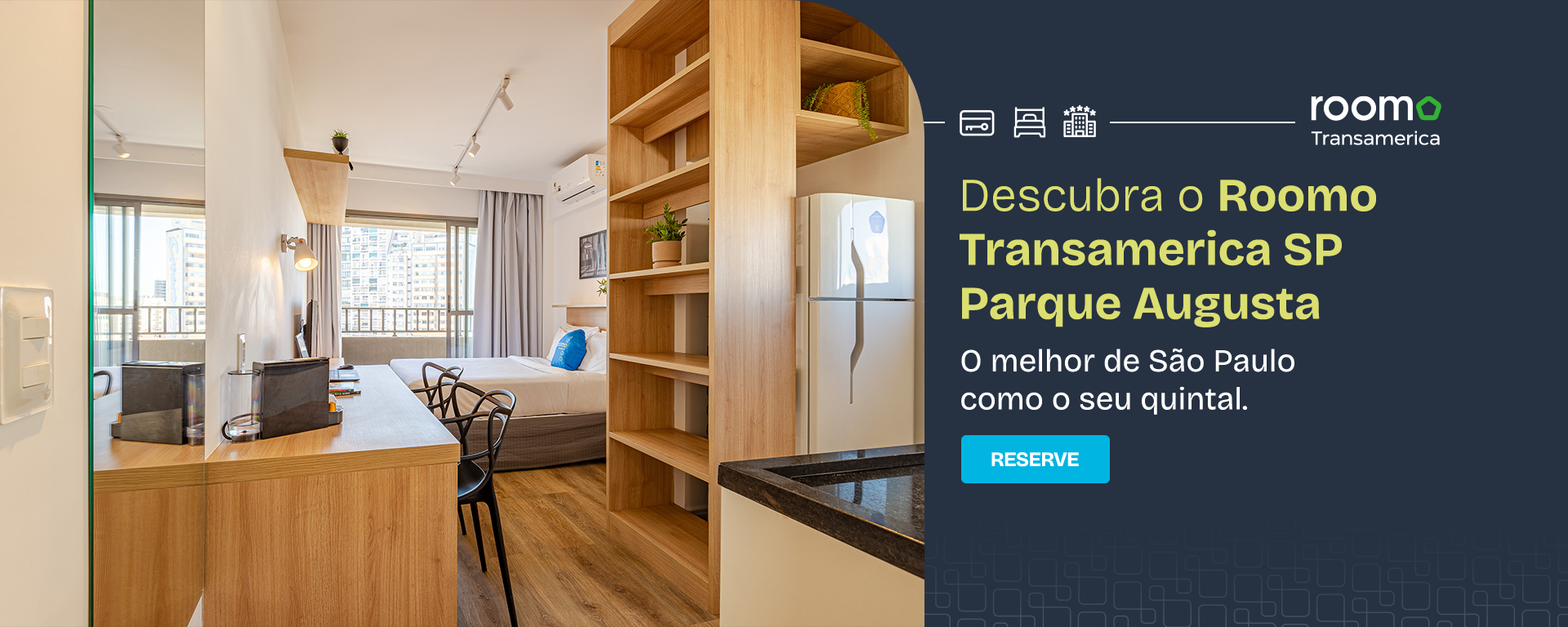 Descubra o Roomo Transamerica SP Parque Augusta
