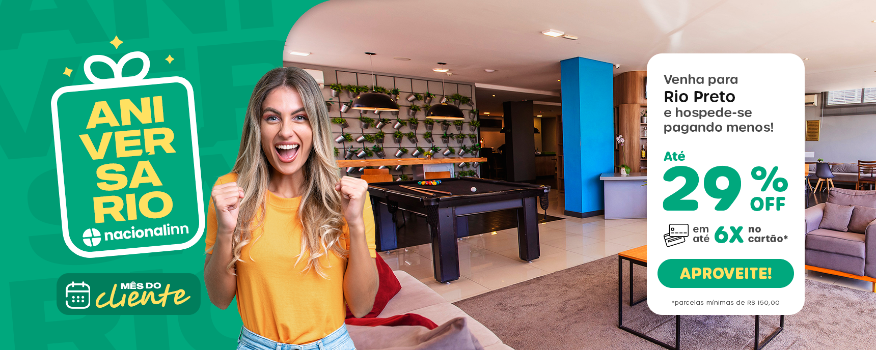 aniversário nacional inn hotel euro suite são josé do rio preto