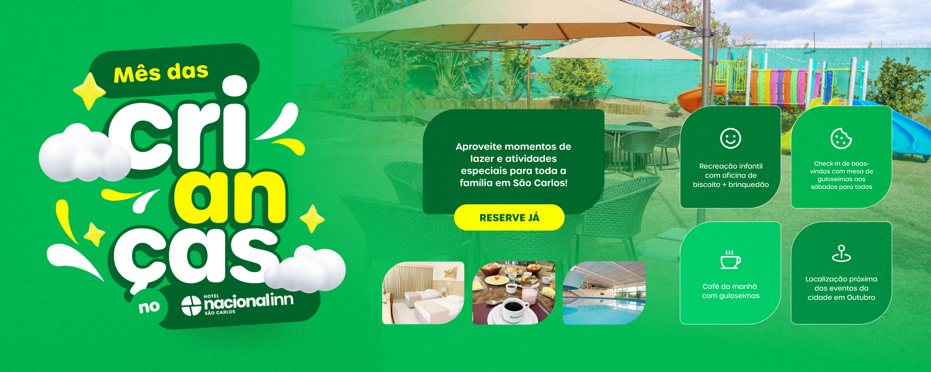 Hotel Nacional Inn São Carlos - Mês Das Crianças