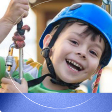 Tirolesa do Cyan Resort