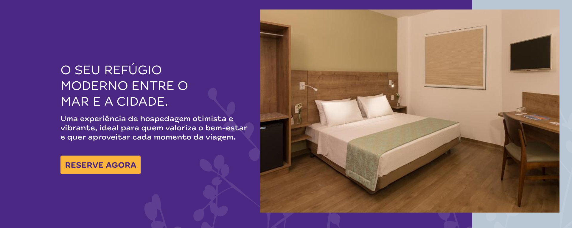 Banner Quarto Sleep Inn Vitória Praia do canto