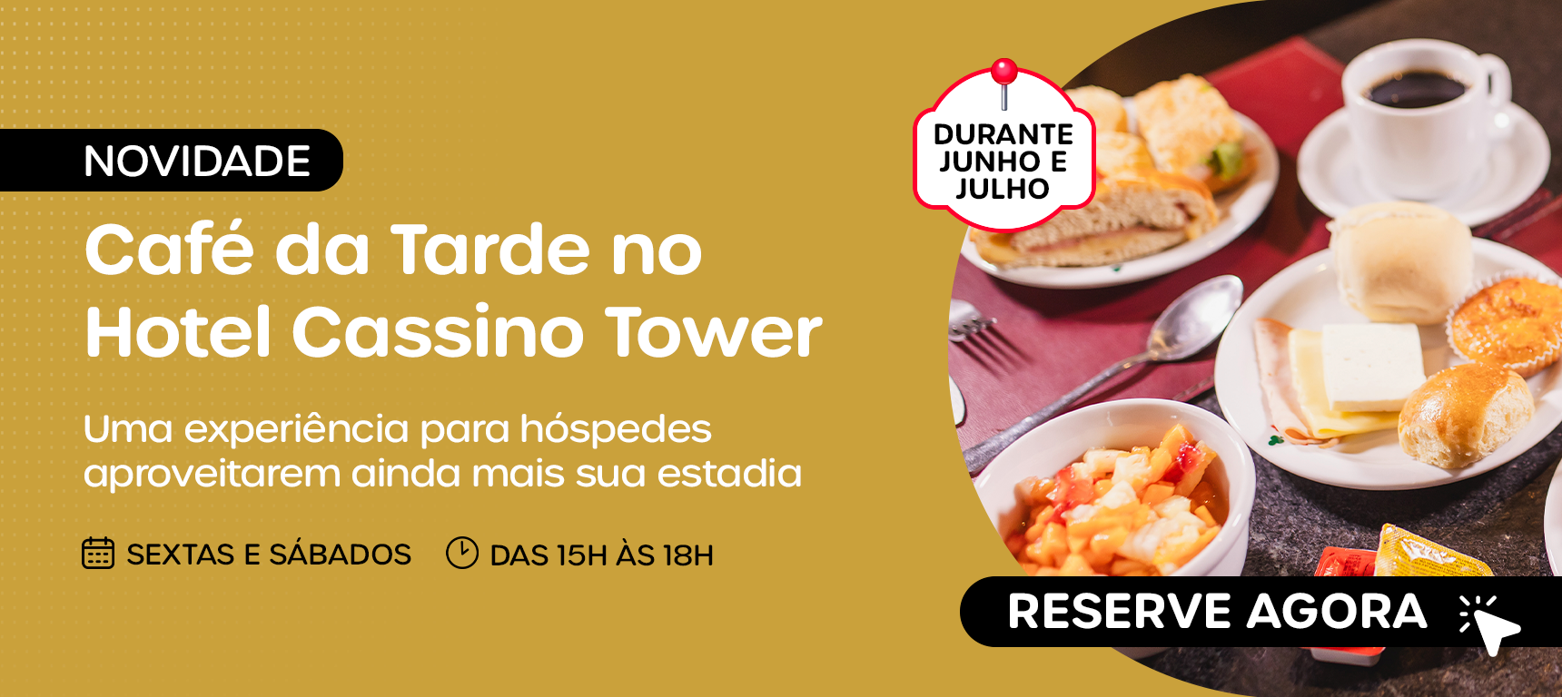 café da tarde hotel cassino são josé do rio preto