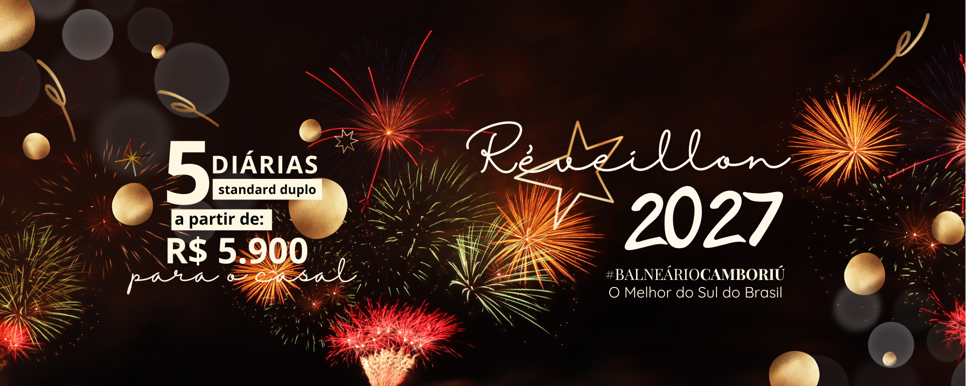 Reveillon 2027 em Balneário Camboriú