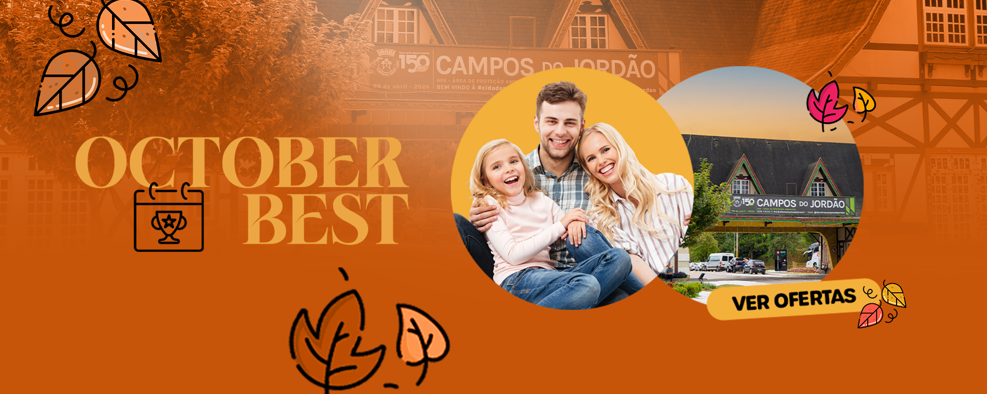 Promoção October Best do Hotel Nacional Inn Campos do Jordão com descontos especiais para famílias.