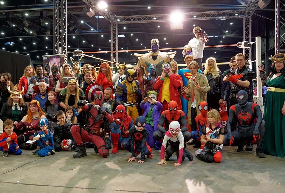 Cosplays na CCXP.