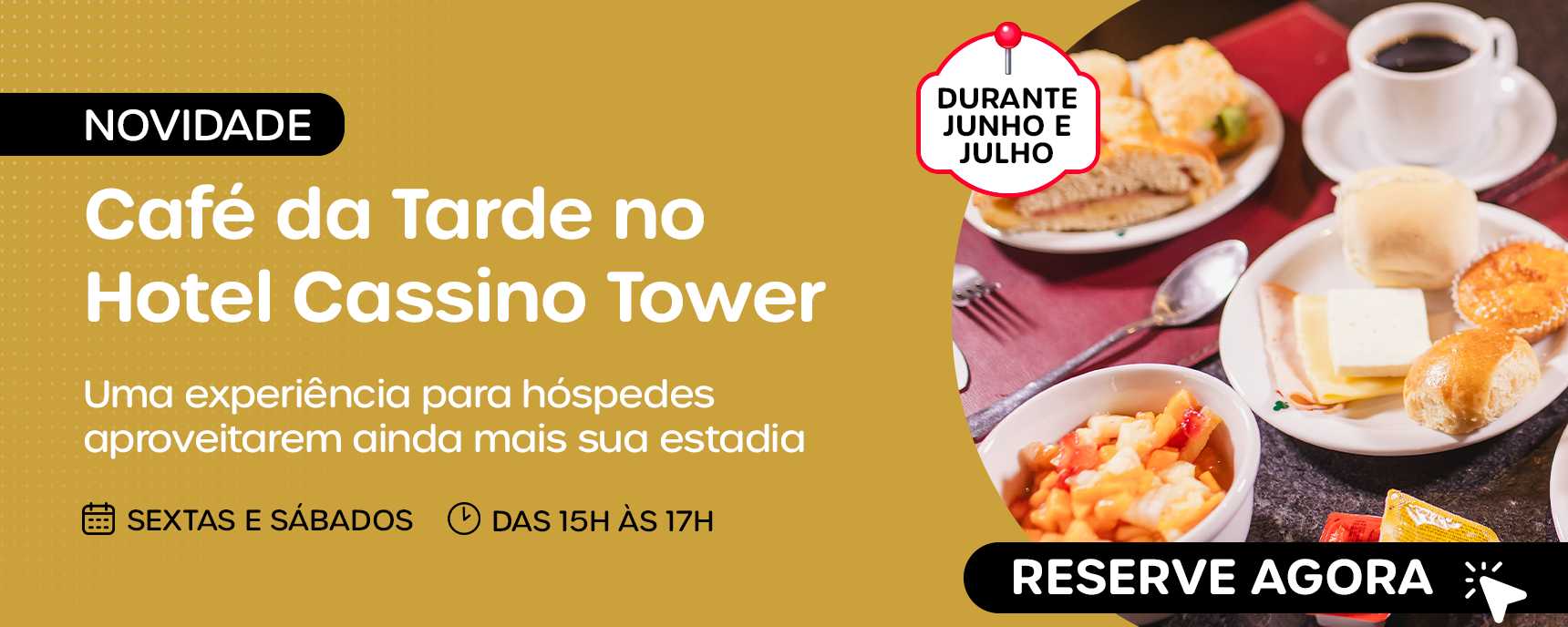 café da tarde hotel cassino são josé do rio preto