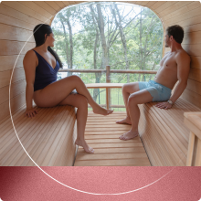 Sauna do Cyan Resort