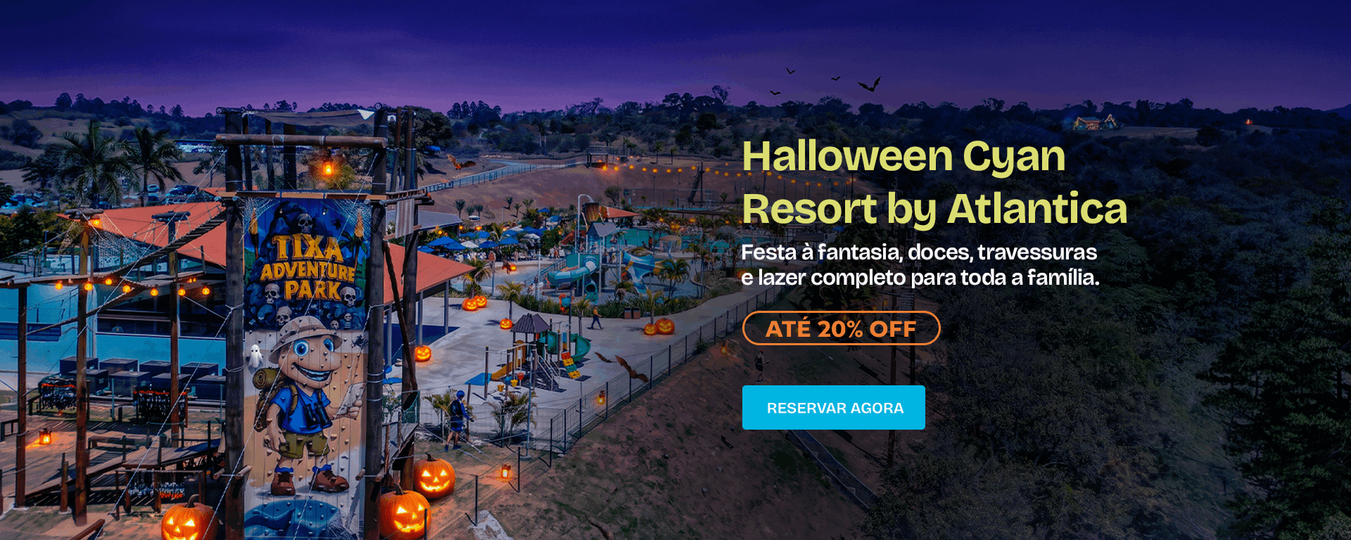 Halloween no Cyan Resort