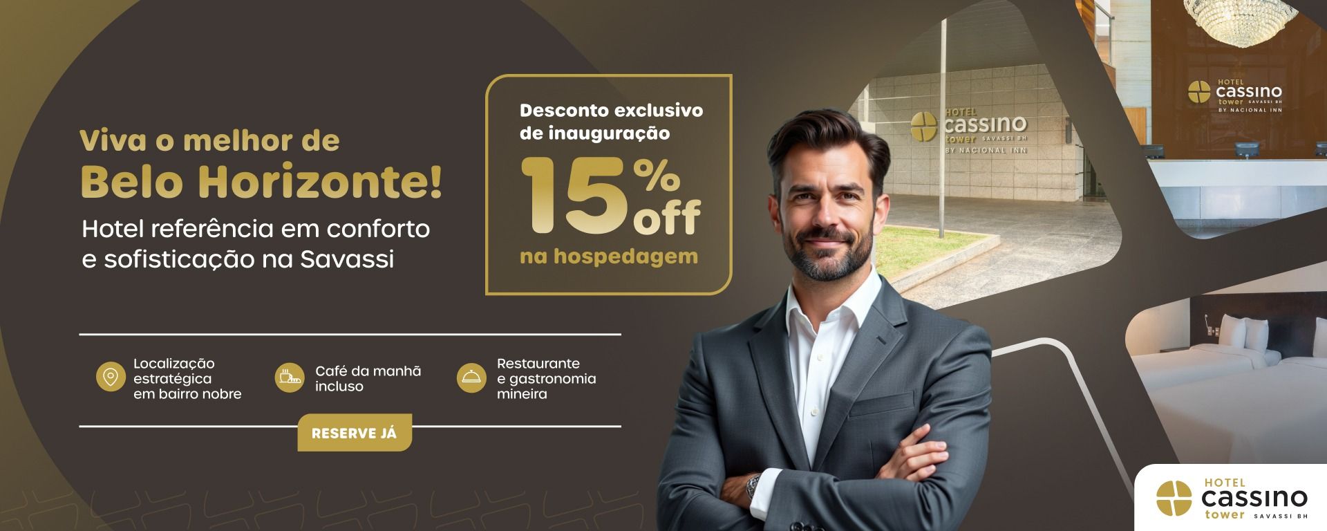 Hotel Cassino Tower Savassi Belo Horizonte - Desconto Exclusivo