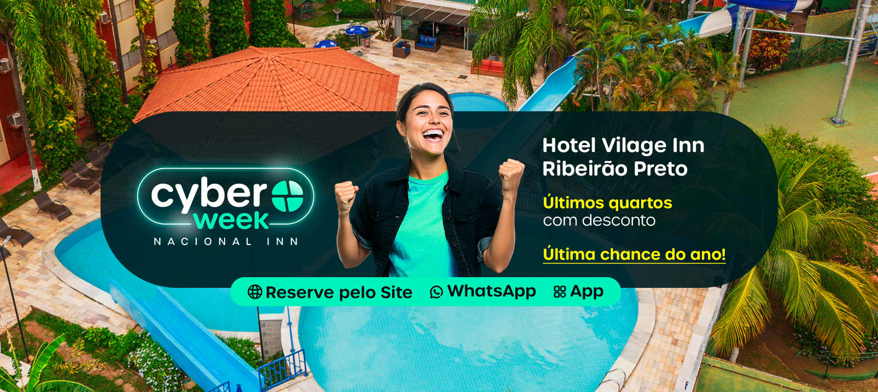 cyber week | Hotel Vilage Inn Ribeirão Preto