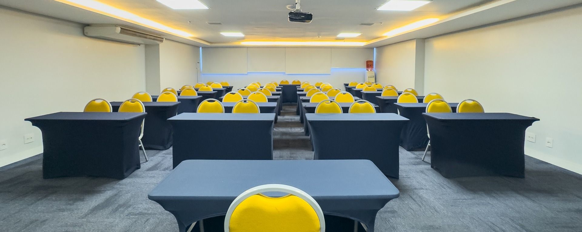 Salas de eventos do Quality Flamboyant Goiânia