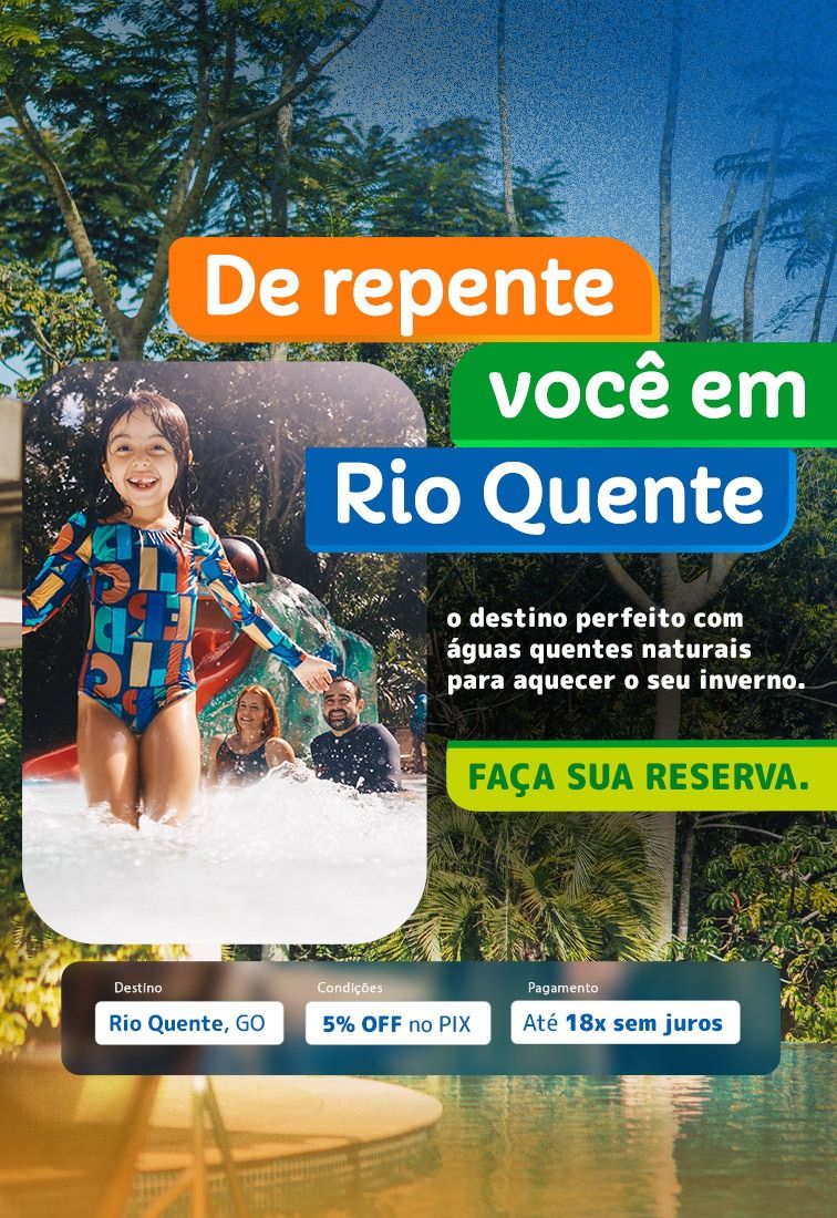 Férias de Julho | De repente... você em Rio Quente!