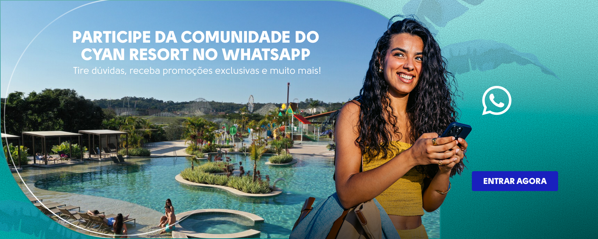 WhatsApp do Cyan Resort