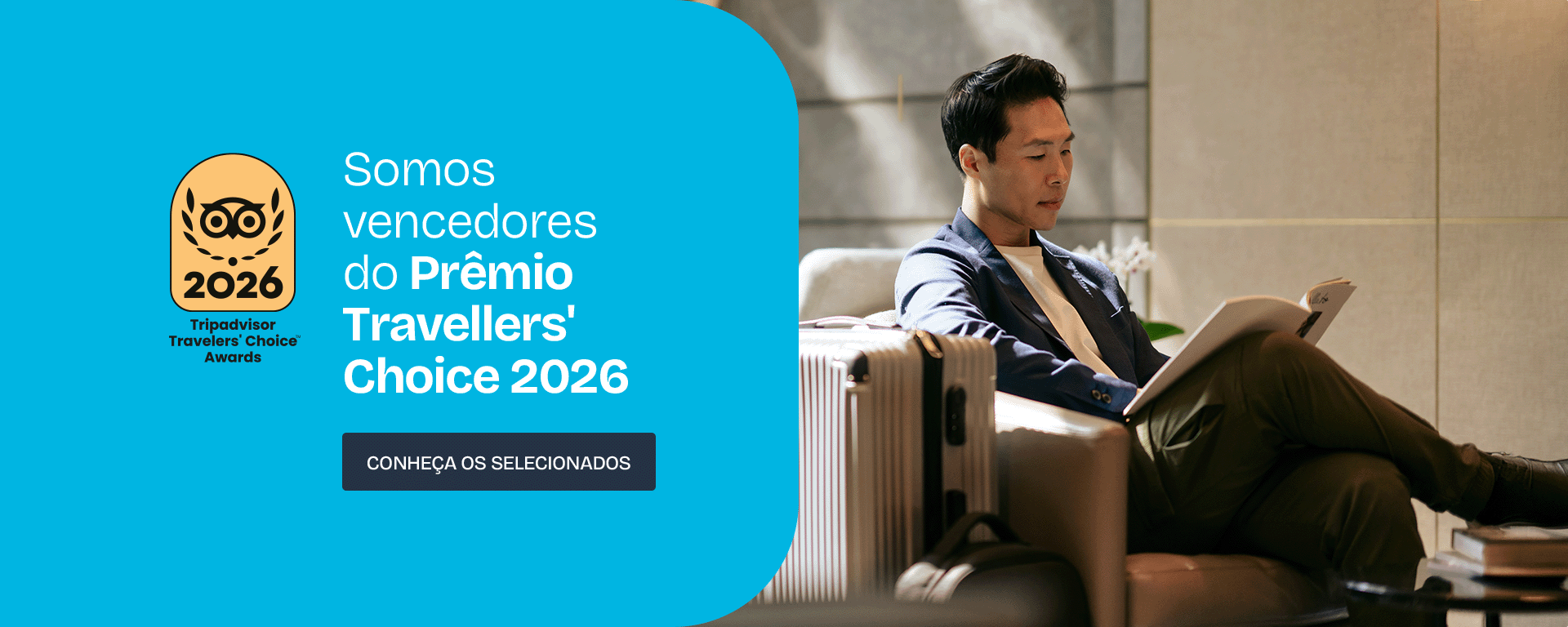 Hotéis Premiados no Travellers’ Choice 2026