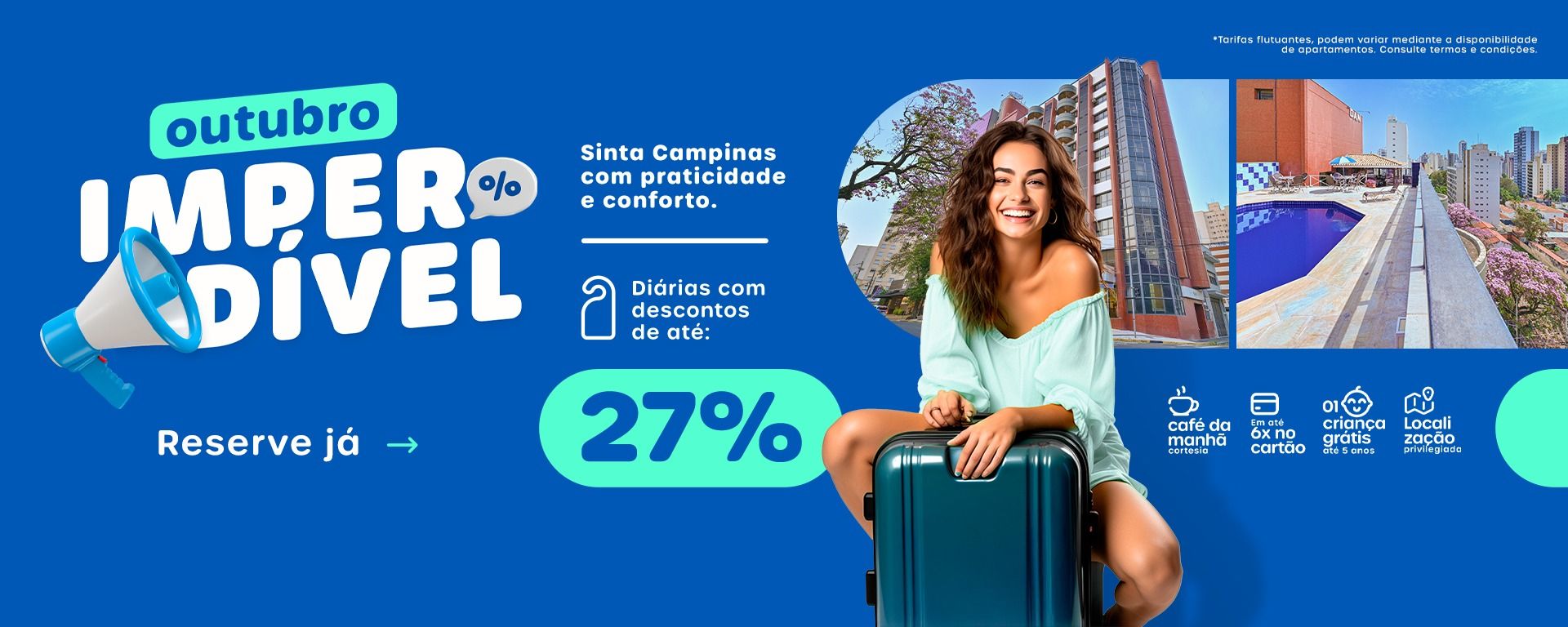 Hotel Dan Inn Campinas Cambuí - Outubro Imperdivel