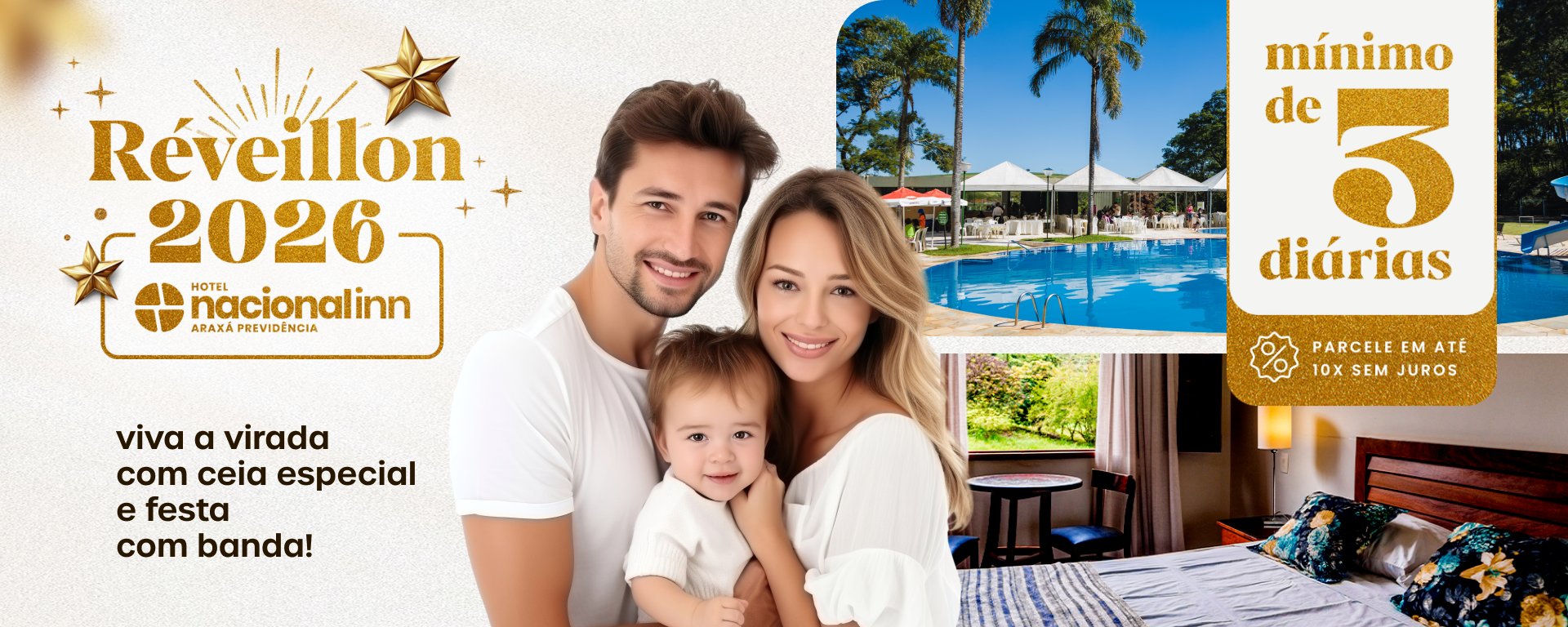 Hotel Nacional Inn Araxá Previdência - Ano Novo