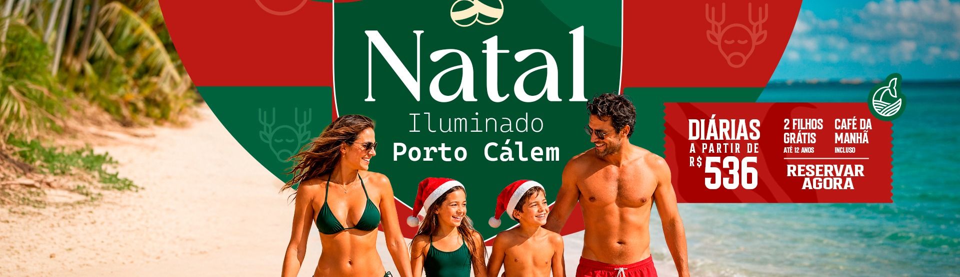 Natal Iluminado orto Cálem