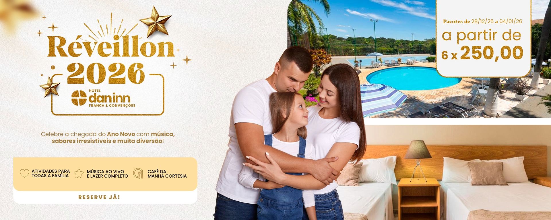 Hotel Dan Inn Franca - Ano Novo