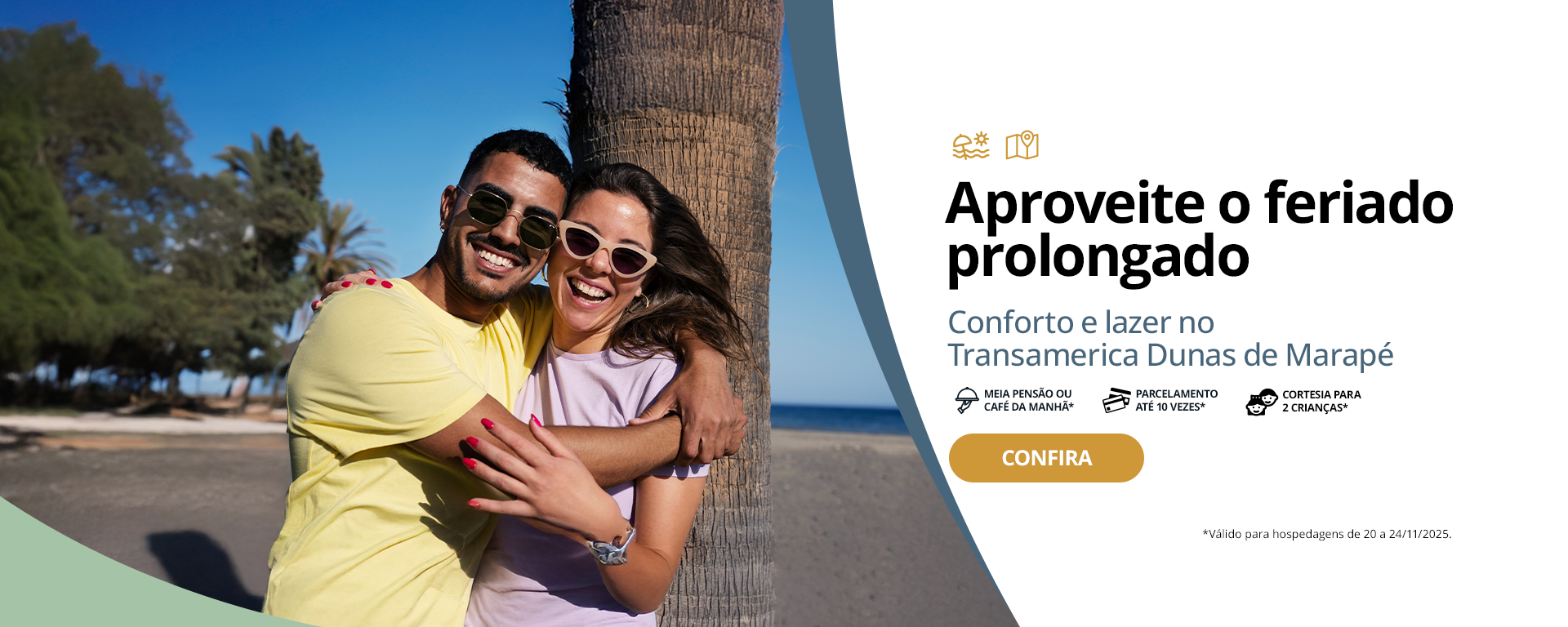 Feriado consciência Negra no Transamerica Dunas de Marapé