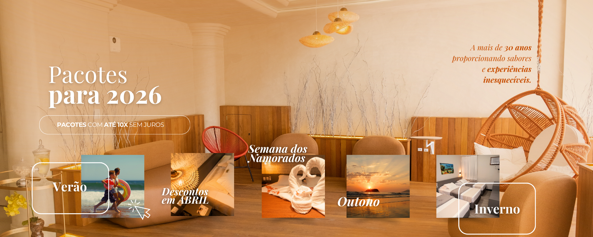 Pacotes para 2026
