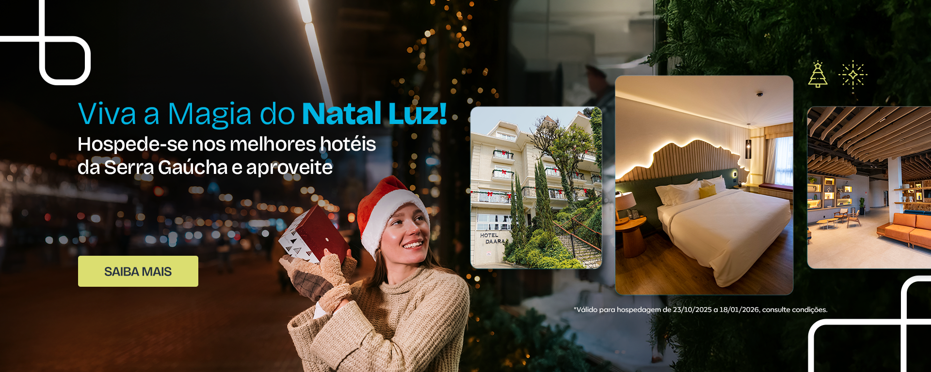 Viva a Magia do Natal Luz em Gramado com Conforto e Estilo
