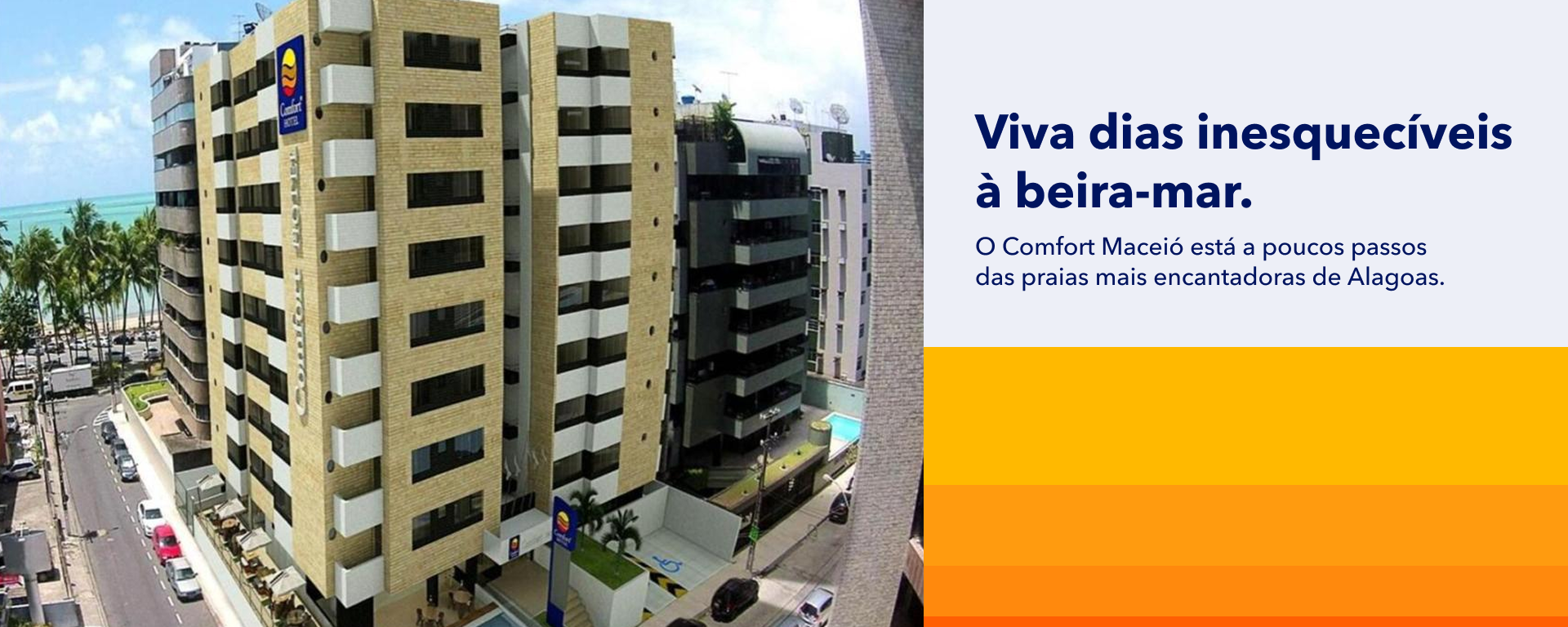 Quarto do Comfort Hotel Maceió