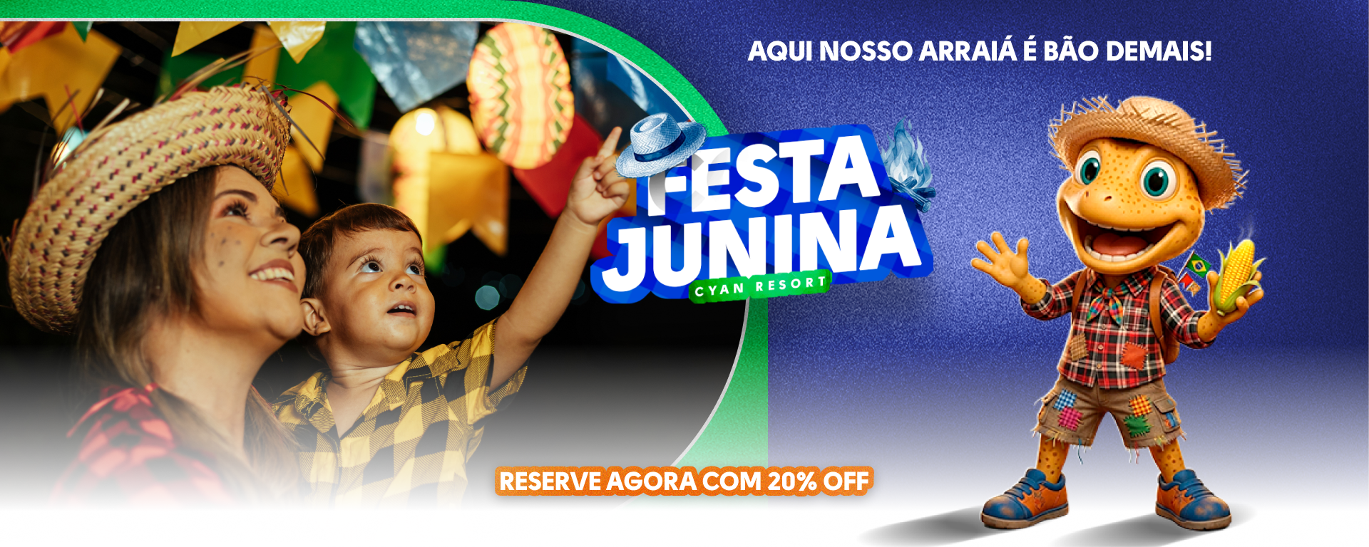 Réveillon 2027 no Cyan Resort by Atlantica - 30% de Desconto exclusivo para membros fidelidade Let's Atlantica