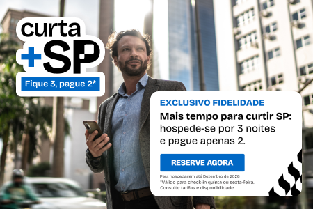 Curta + são paulo - Hotéis com fique 3, pague 2.